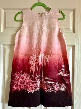 STAUD Brea Linen Mini Dress